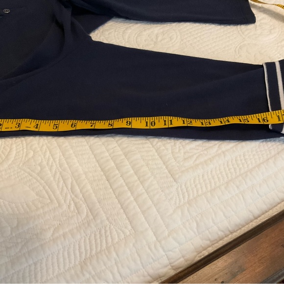 MISOOK NAVY BLUE NAUTICAL STYLE PULLOVER SWEATER, SIZE: XL - Picture 13 of 14